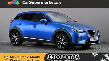 Blue Used 2018 Mazda CX-3 Inclusive SUV | £11,197 (Fair price)