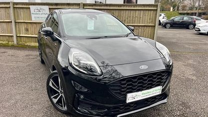 Second-hand Ford Puma ST-Line X 125 CP (91 kW) 2022 Negru SUV