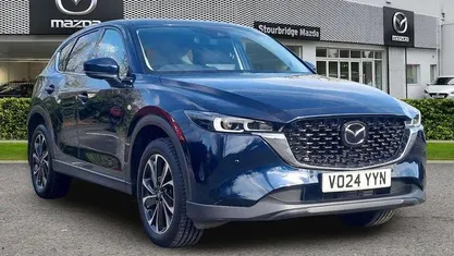 Używany Mazda CX-5 Exclusive-Line 165 KM (121 kW) 2024 Niebieski SUV
