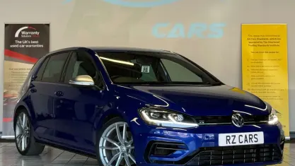 Used VW Golf VII R 310 HP (228 kW) 2018 Blue Hatchback