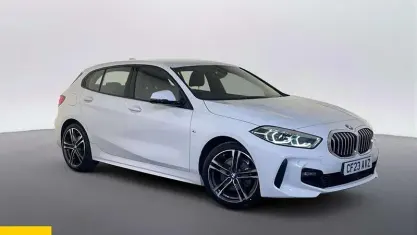 Used BMW 118 M Sport 136 HP (100 kW) 2023 White Hatchback