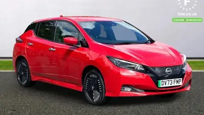 Usado Nissan Leaf 360º 160 kW (218 CV) 2022 Rojo Utilitario