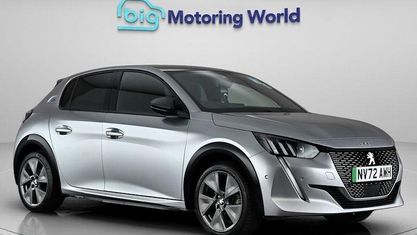Używany Peugeot e-208 Premium 100 kW (136 KM) 2022 Szary Hatchback