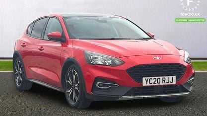 Usado Ford Focus Active X 120 HP (88 kW) 2020 Vermelho Citadino