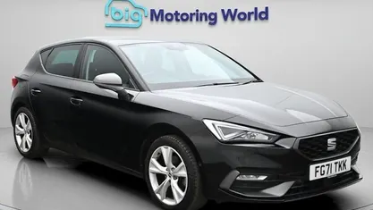 Used Seat Leon FR 131 HP (96 kW) 2022 Black Hatchback