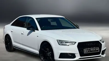 Used Audi A4 Black Edition 190 HP (139 kW) 2018 White Sedan