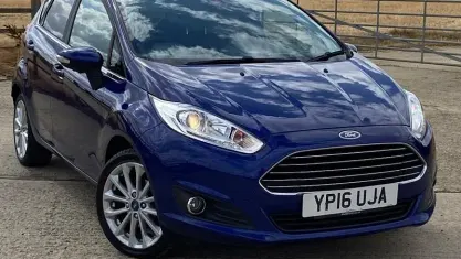 Used Ford Fiesta Titanium X 101 HP (74 kW) 2016 Blue Hatchback