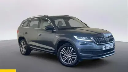 Used Skoda Kodiaq LAURIN & KLEMENT 190 HP (139 kW) 2021 Grey SUV