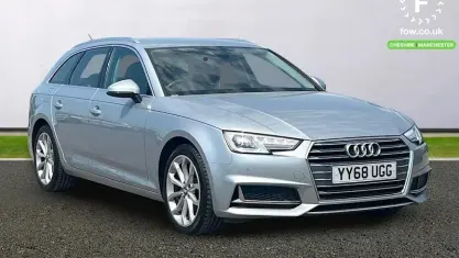 Used Audi A4 Sport 190 HP (139 kW) 2018 Silver Estate