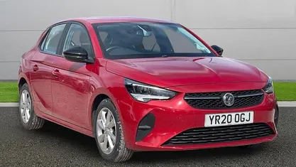Used Vauxhall Corsa 101 HP (74 kW) 2020 Red Hatchback