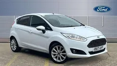 White Used 2017 Ford Fiesta Titanium Hatchback | £6,801 (Fair price)