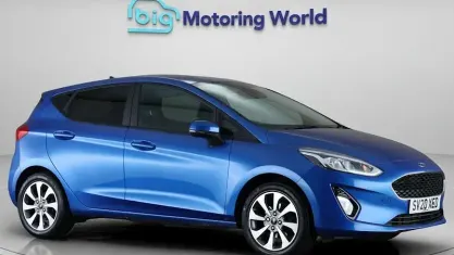 Used Ford Fiesta Trend 95 HP (69 kW) 2020 Blue Hatchback
