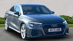 Grey Used 2022 Audi A3 S-Line Sedan | £19,390 (Fair price)