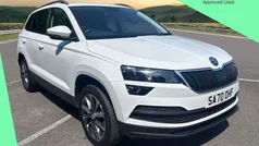 White Used 2020 Skoda Karoq SE SUV | £12,995 (Fair price)
