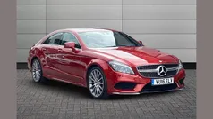 Red Used 2016 Mercedes CLS350 AMG Line Premium Coupe | £17,895 (Fair price)