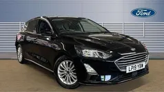 Black Used 2019 Ford Focus Titanium Hatchback | £9,889 (Fair price)