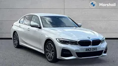 White Used 2021 BMW 330e M Sport Sedan | £21,986 (Fair price)