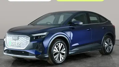Used Audi Q4 Sportback e-tron Sport 150 kW (204 HP) 2023 Blue SUV