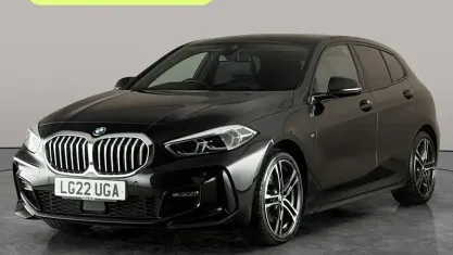 Used BMW 118 M Sport 136 HP (100 kW) 2022 Black Hatchback