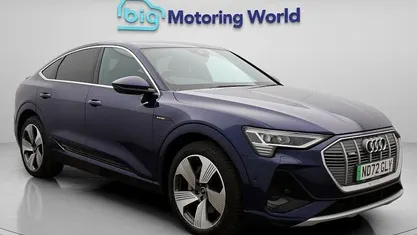 Used Audi e-tron Sportback S-Line 300 kW (408 HP) 2022 Blue SUV
