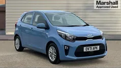 Blue Used 2021 Kia Picanto 2 Hatchback | £8,990 (Fair price)