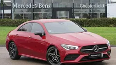 Red Used 2022 Mercedes CLA220 AMG Line Premium Sedan | £28,436 (Fair price)
