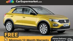 Yellow Used 2021 VW T-Roc SE SUV | £15,497 (Good price)