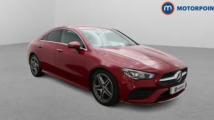 Used Mercedes CLA180 AMG Line Premium 136 HP (100 kW) 2022 Red Sedan