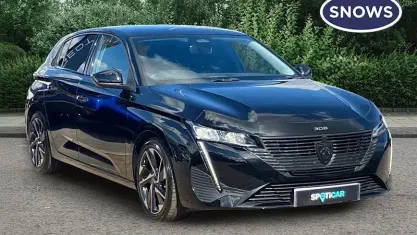 Used Peugeot 308 Allure Premium 131 HP (96 kW) 2023 Black Hatchback
