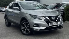 Silver Used 2017 Nissan Qashqai N-Connecta SUV | £11,490 (Fair price)