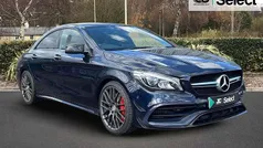Blue Used 2018 Mercedes CLA45 AMG AMG Coupe | £23,300 (Fair price)