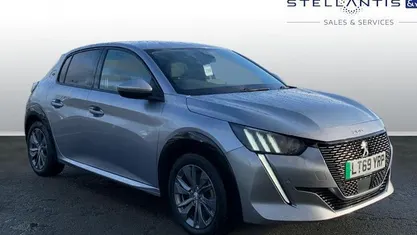 Grey Used 2020 Peugeot e-208 Allure Hatchback | £9,379 (Fair price)