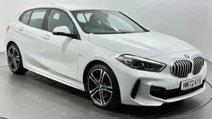 Used BMW 118 M Sport 136 HP (100 kW) 2022 White Hatchback