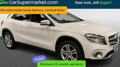 Used Mercedes GLA200 136 HP (100 kW) 2018 White SUV