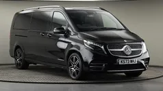 Black Used 2023 Mercedes V300 AMG line MPV | £62,500 (Good price)