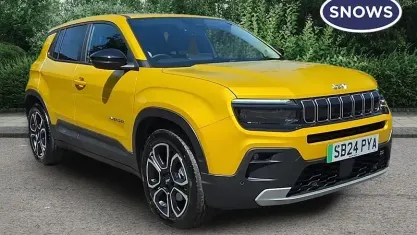 Used Jeep Avenger EV Summit 114 kW (156 HP) 2024 Yellow SUV