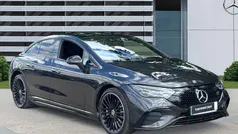 Grey Used 2025 Mercedes EQE350 AMG line Sedan | £55,993 (Fair price)