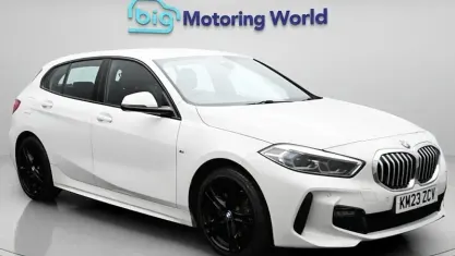 Used BMW 118 M Sport 136 HP (100 kW) 2023 White Hatchback
