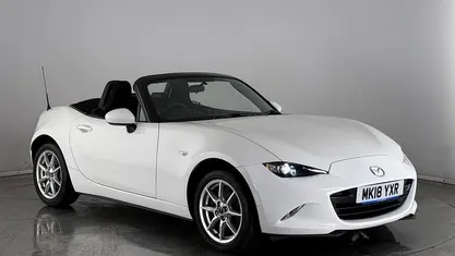 White Used 2018 Mazda MX5 Cabriolet | £11,100 (Good price)