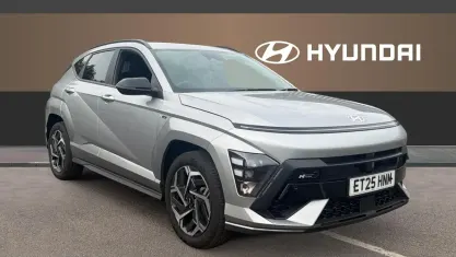 Used Hyundai Kona N Line 138 HP (101 kW) 2025 Silver SUV