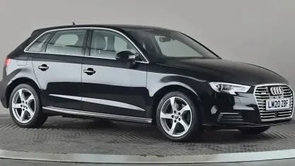 Used Audi A3 e-tron Comfort 204 HP (150 kW) 2020 Black Hatchback