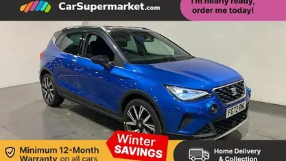 Blue Used 2022 Seat Arona FR SUV | £13,697 (Fair price)