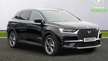 Used DS Automobiles DS7 Crossback Prestige 180 HP (132 kW) 2019 Black SUV