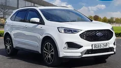 White Used 2019 Ford Edge ST-Line SUV | £20,990 (Fair price)