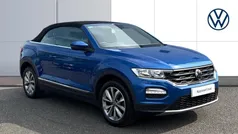 Blue Used 2021 VW T-Roc Cabriolet Design Cabriolet | £22,027 (Fair price)