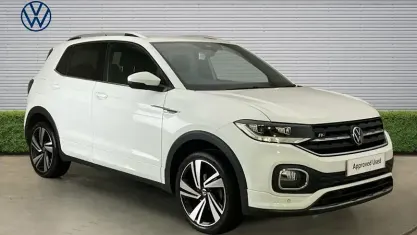Used VW T-Cross R-line 110 HP (80 kW) 2023 White SUV