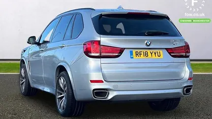 Silver Used 2018 BMW X5 M Sport SUV | £28,899 (Fair price)