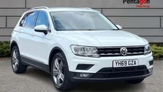 White Used 2019 VW Tiguan Match SUV | £14,995 (Fair price)