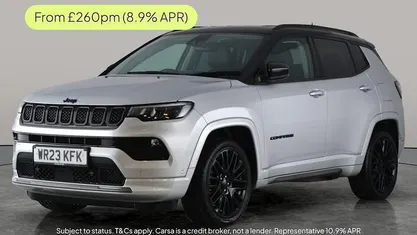 Silver/black Used 2023 Jeep Compass SUV | £17,292 (Fair price)