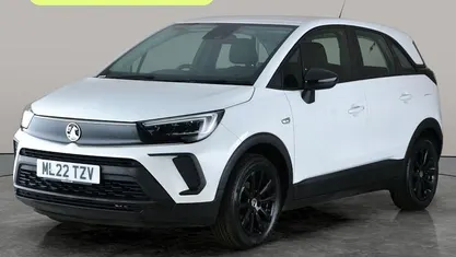 Used Vauxhall Crossland Design Edition 83 HP (61 kW) 2022 White SUV